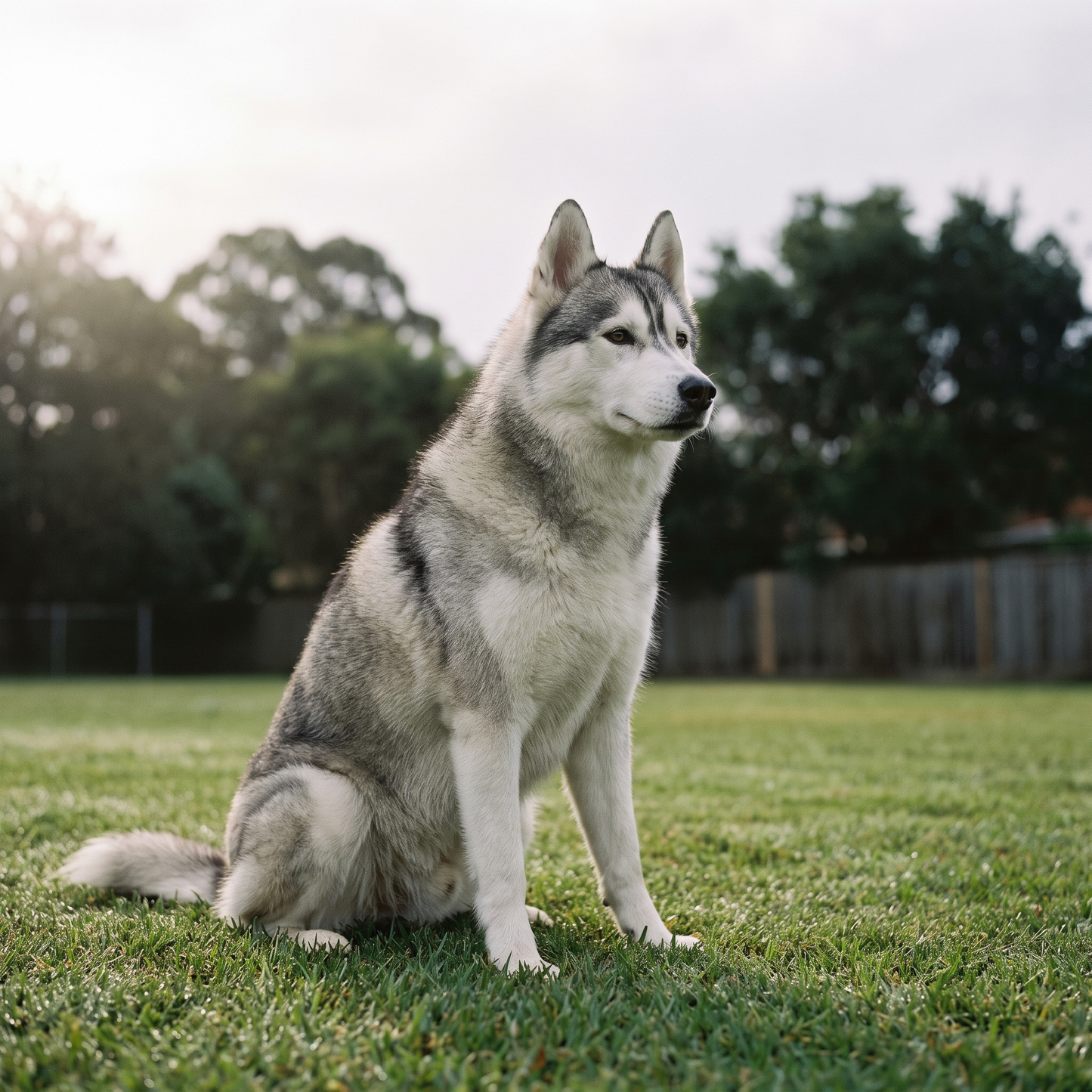 Siberian Husky training Sydney - calm alert Husky portrait