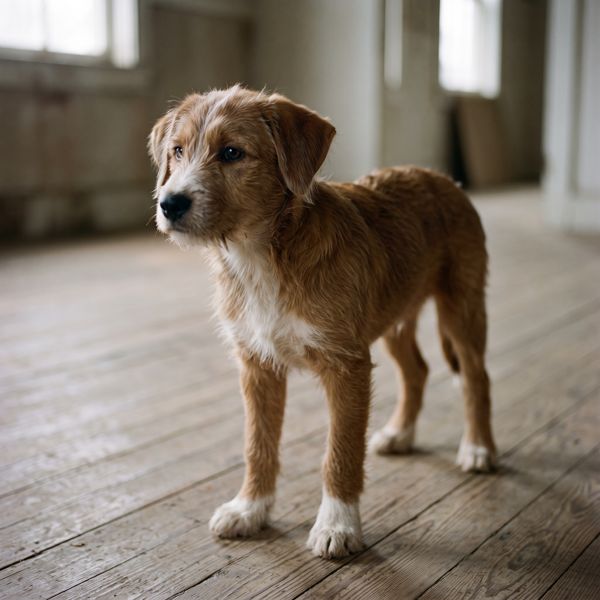 Calm puppy not responding to training, settled and receptive indoors - The Toe Beans Co