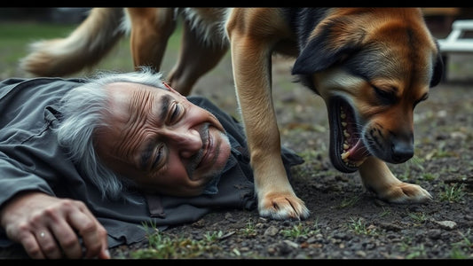 Elderly man injured after dog attack in Alabama.