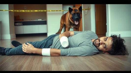 Man injured after dog attack in Sydney apartment.