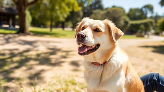 Dog and owner training in Vaucluse park