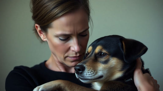 [Hilary Swank] grieves loss of beloved dog Kai.